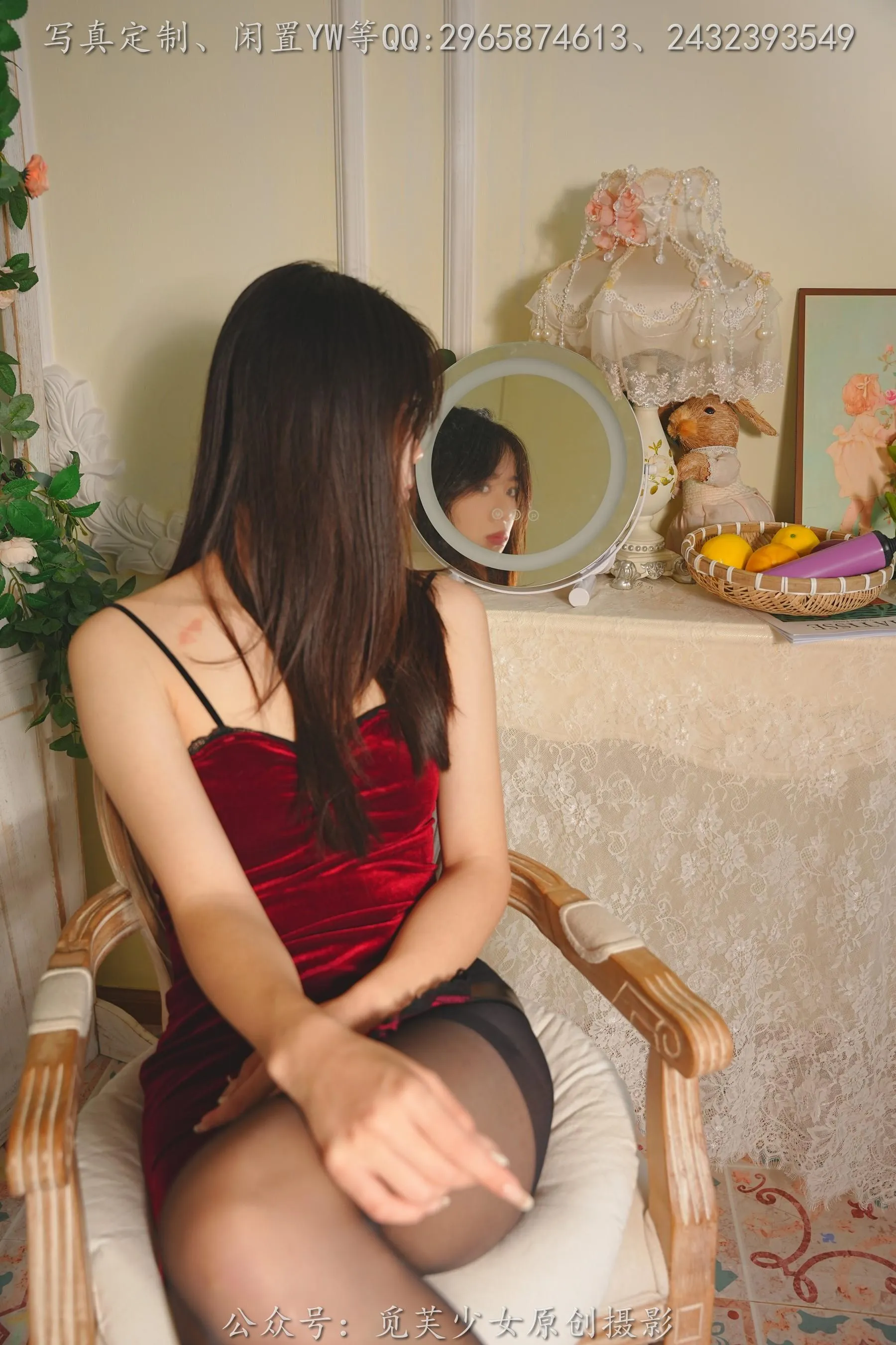 觅芙少女 NO.086 姜姜-黑丝美少女本身就是标题 [123P]插图